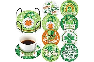 Shamrock Coasters: Add Luck and Creativity to Your Home Decor