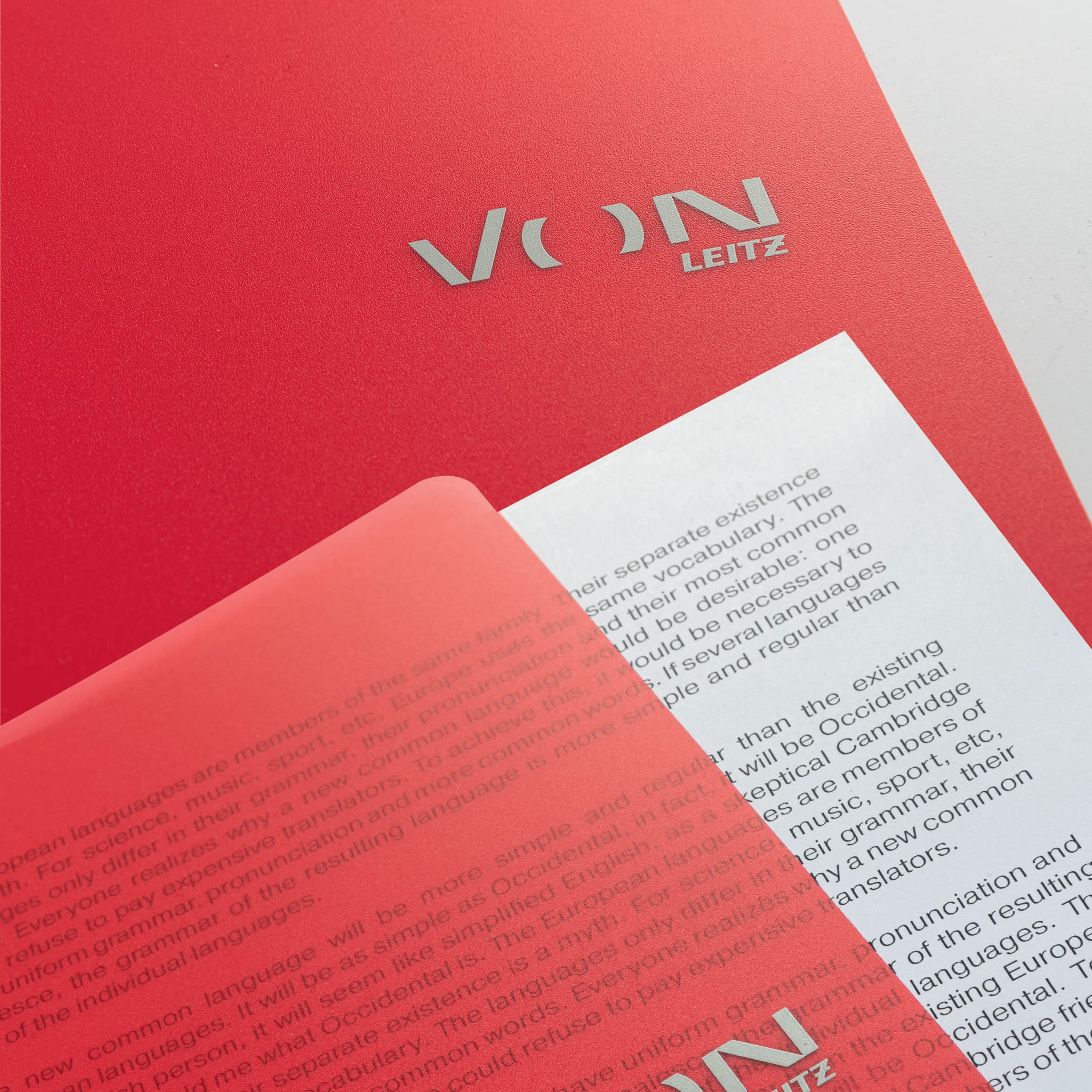 VON Leitz 30070025 A4 Folder with Elastic Band, Polypropylene Plastic, for 150 Sheets, 3 Flaps, Folder with Elastic Band - Image 4