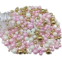 Vista 17 de Homankit Confeti de Azúcar Comestible en Forma de Perlas Plateadas 120G/ 4.23 Onzas, para Hornear, Decoración de Pasteles, Cupcakes, Galletas