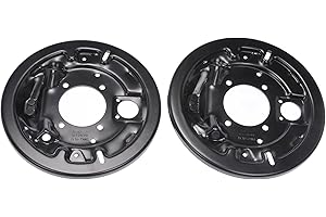 Dorman Pair of 924-218 Brake Rear Backing Plates Compatible with Chevrolet/GMC Vehicles