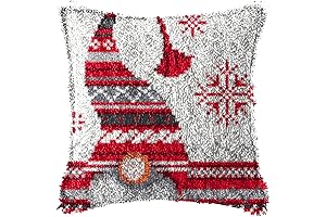 LAPATAIN Latch Hook Pillow Cover: A Crafty Creation for Your Home