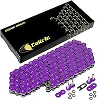 Vista 1 de Caltric Cadena de transmisión de anillo tórico de color morado compatible con Suzuki Dl650 Dl-650 Vstrom 650 2007-2010