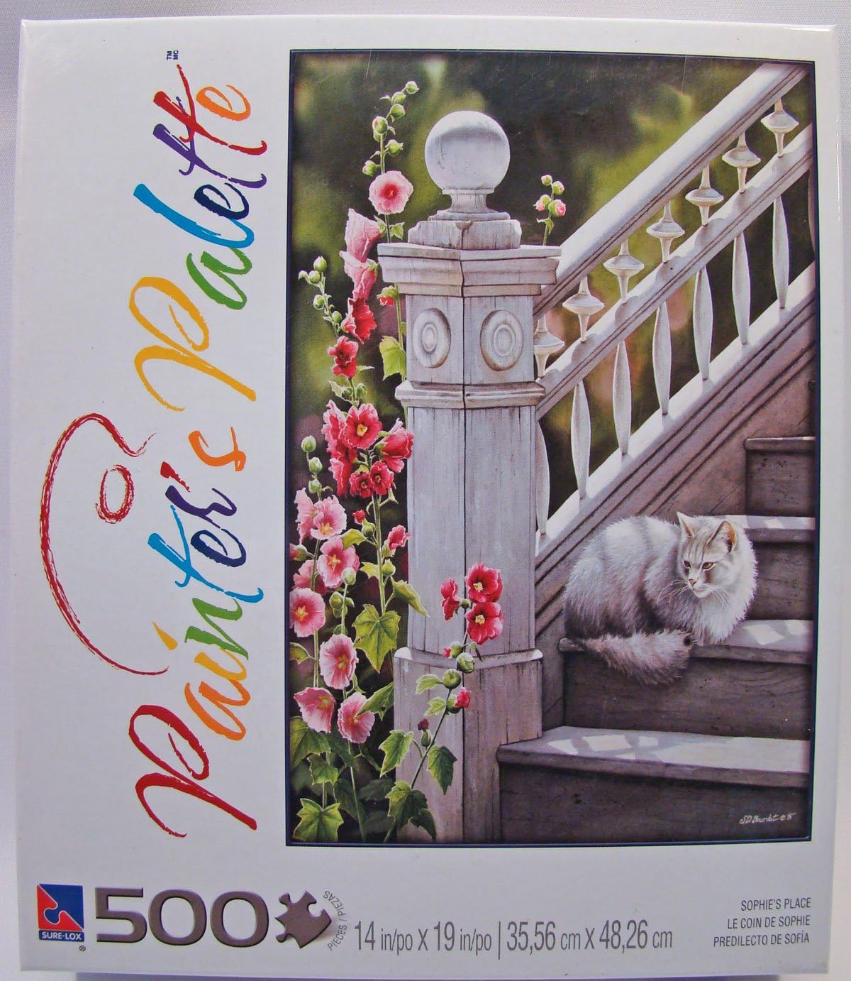 Amazon.co.jp Painter 'sパレット500ピースジグソーパズル Sophie 's Place おもちゃ