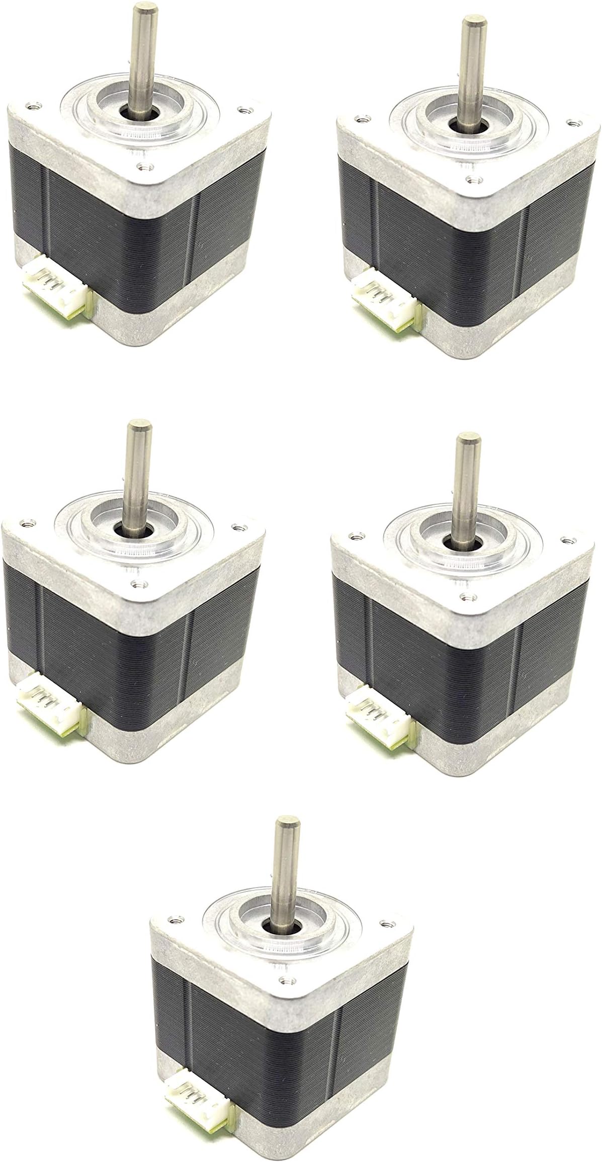 5Pcs Nema 17, 4 Kg-cm Bipolar Stepper Motor For CNC Robotics DIY Projects 3D Printer