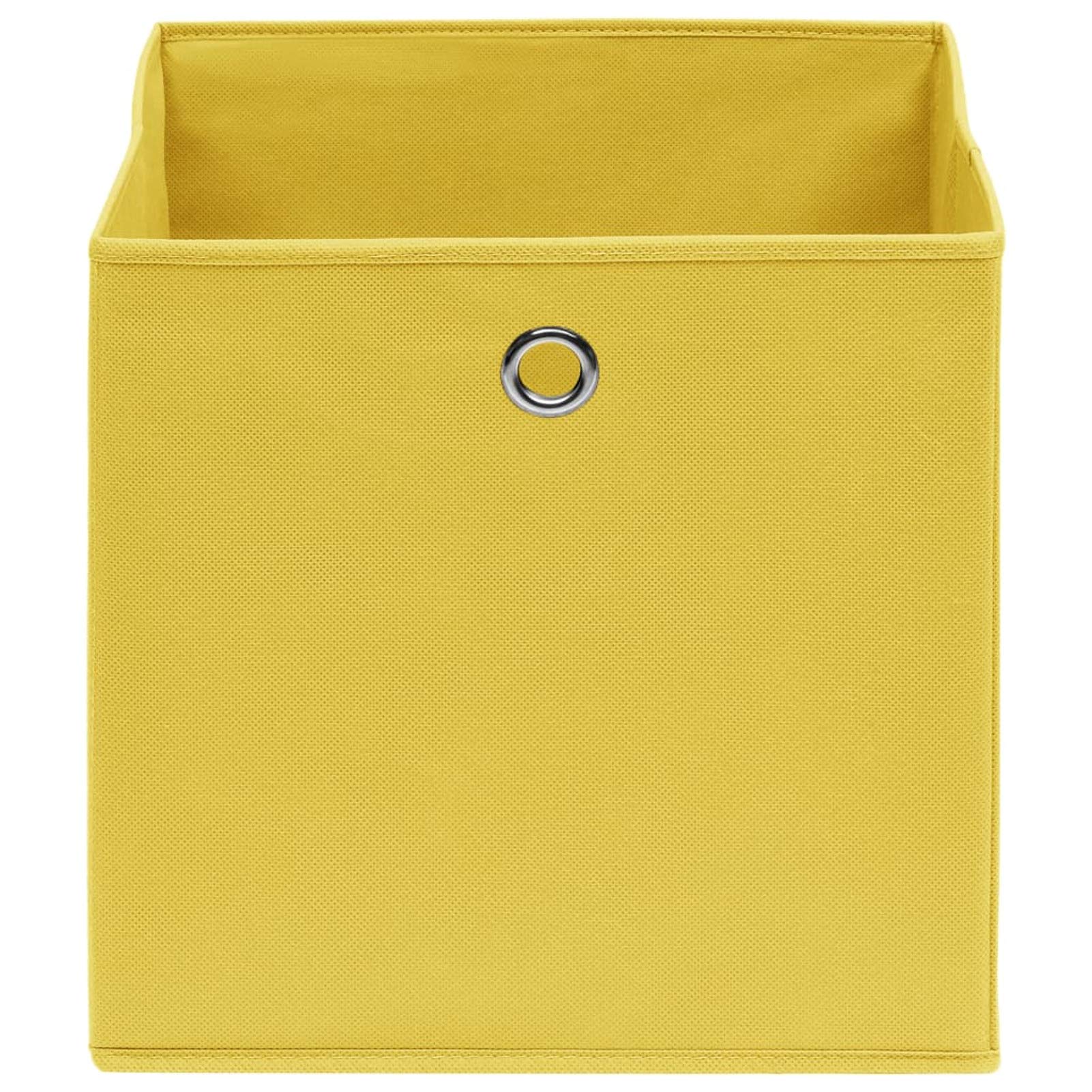 Gecheer Aufbewahrungsbox Truhe Zusammenklappbar Auflagenbox Spielkiste Regalkorb Faltkiste Korb Gartenbox Kinderbox Box Kiste Faltbox Vliesstoff 28x28x28cm Dunkelrot,Vlies,