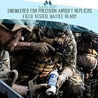 Vista 2 de Biodegradable Airsoft BBS de 0.01 oz, 3000 unidades, acabado sin costuras, pulido a la perfección, para todas las pistolas de Airsoft de 0.236 in