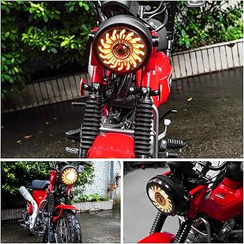 Amazon | Motikvans ホンダ CT125 ハンターカブ対応 LED ヘッドライト Amazon | Motikvans ホンダ CT125 ハンターカブ対応 LED ヘッドライト