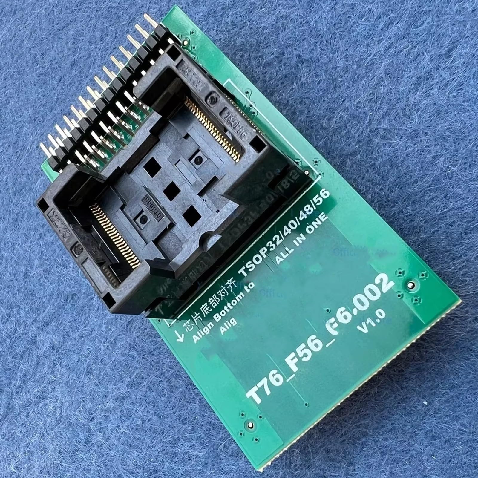 TSOPs Chip Adapter Ensemble per T76 Programmatore per Embeddeds Sistemi Sviluppatori Adattatore di Installazione Facile