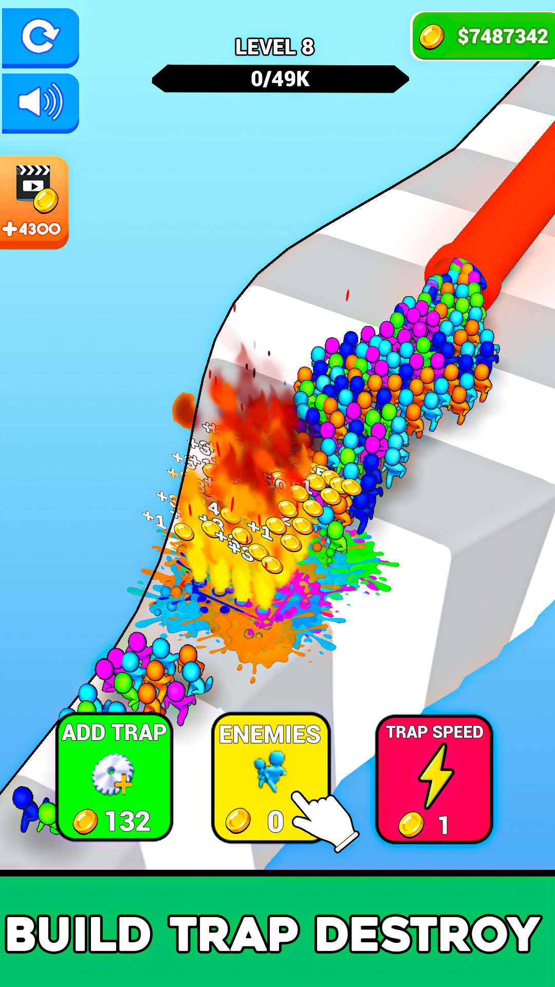 Stickman Trap Battle Master 3D: Idle Crowd Defense Challenge Game ...