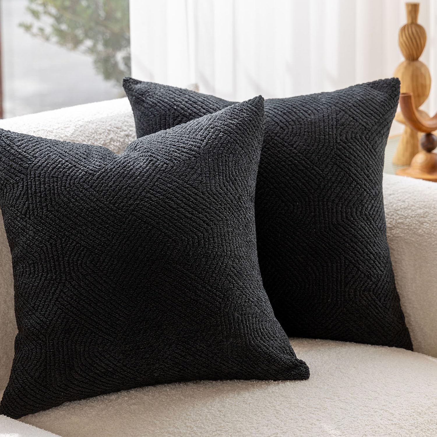 Amazon.com: DOMVITUS Pillow Covers 20x20 Throw Pillows Covers for Couch ...