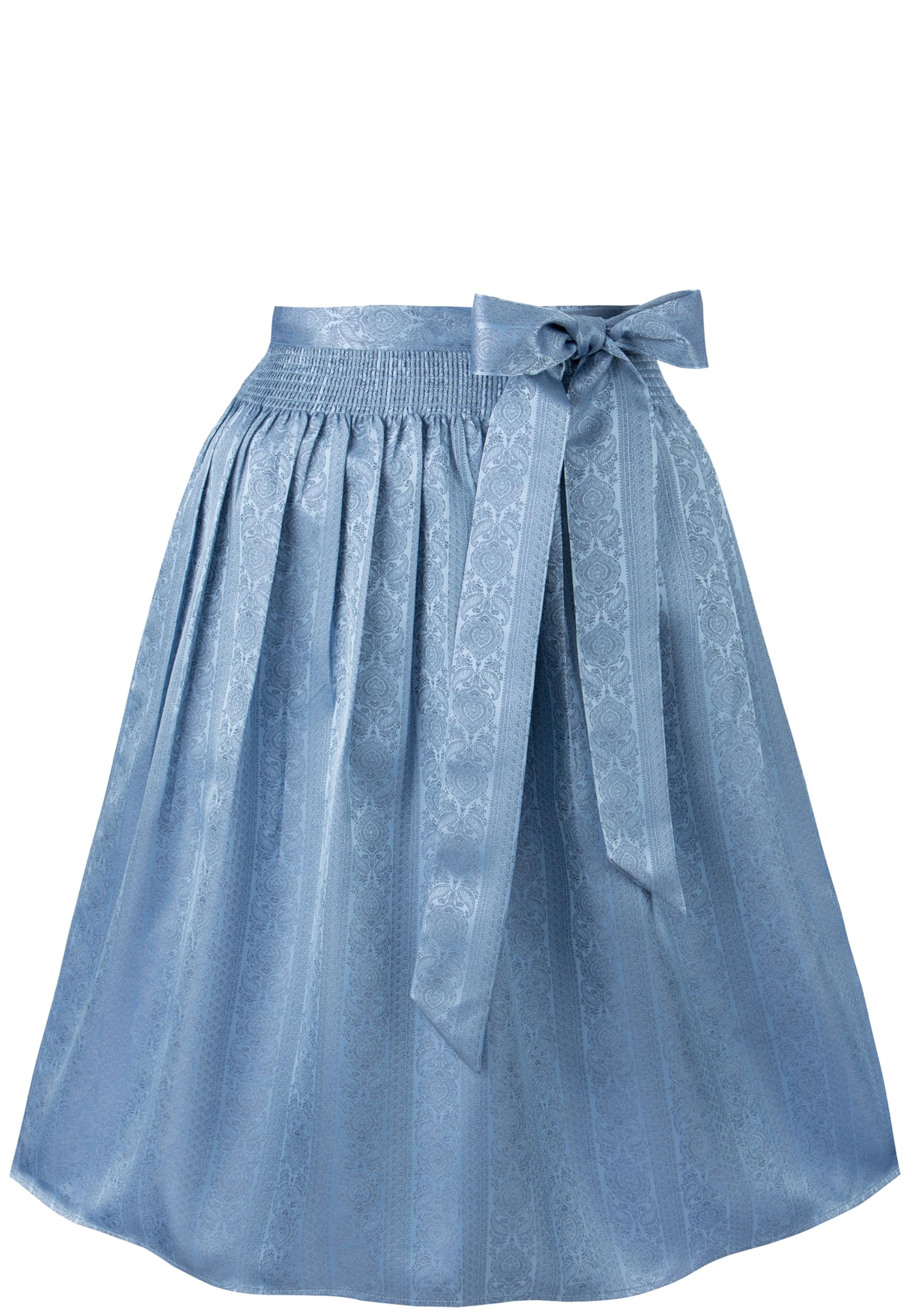 Stockerpoint Corinna Women's Midi Dirndl Apron, lightblue, 46-50
