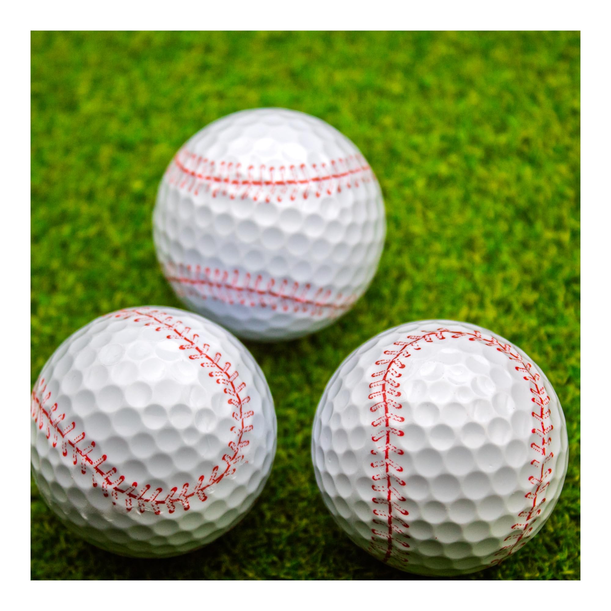Amazon.co.jp: 野球ゴルフボール12パックby GBMゴルフ : スポーツ