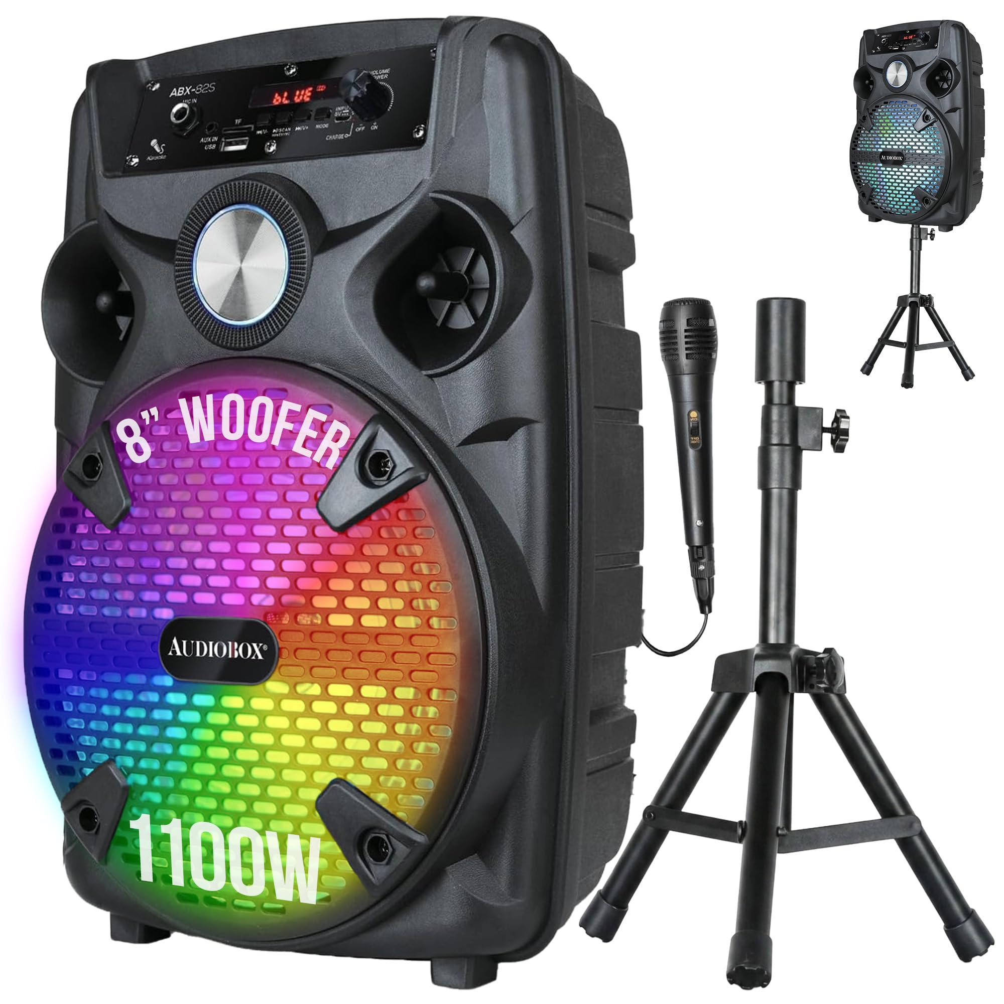 Amazon.com: Audiobox ABX-82S Portable Bluetooth Party Speaker with