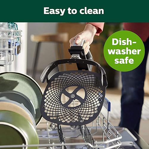 Miniatura 25 de Philips Twin Turbostar Freidora de aire, Grill Master Kit de accesorios