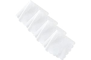 Exquisite Newbridge Portofino Scalloped Damask Fabric Napkins