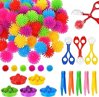 85 Pcs Sensory Bin Filler Kit with Tools Fine Motor Skills Toys Counting...