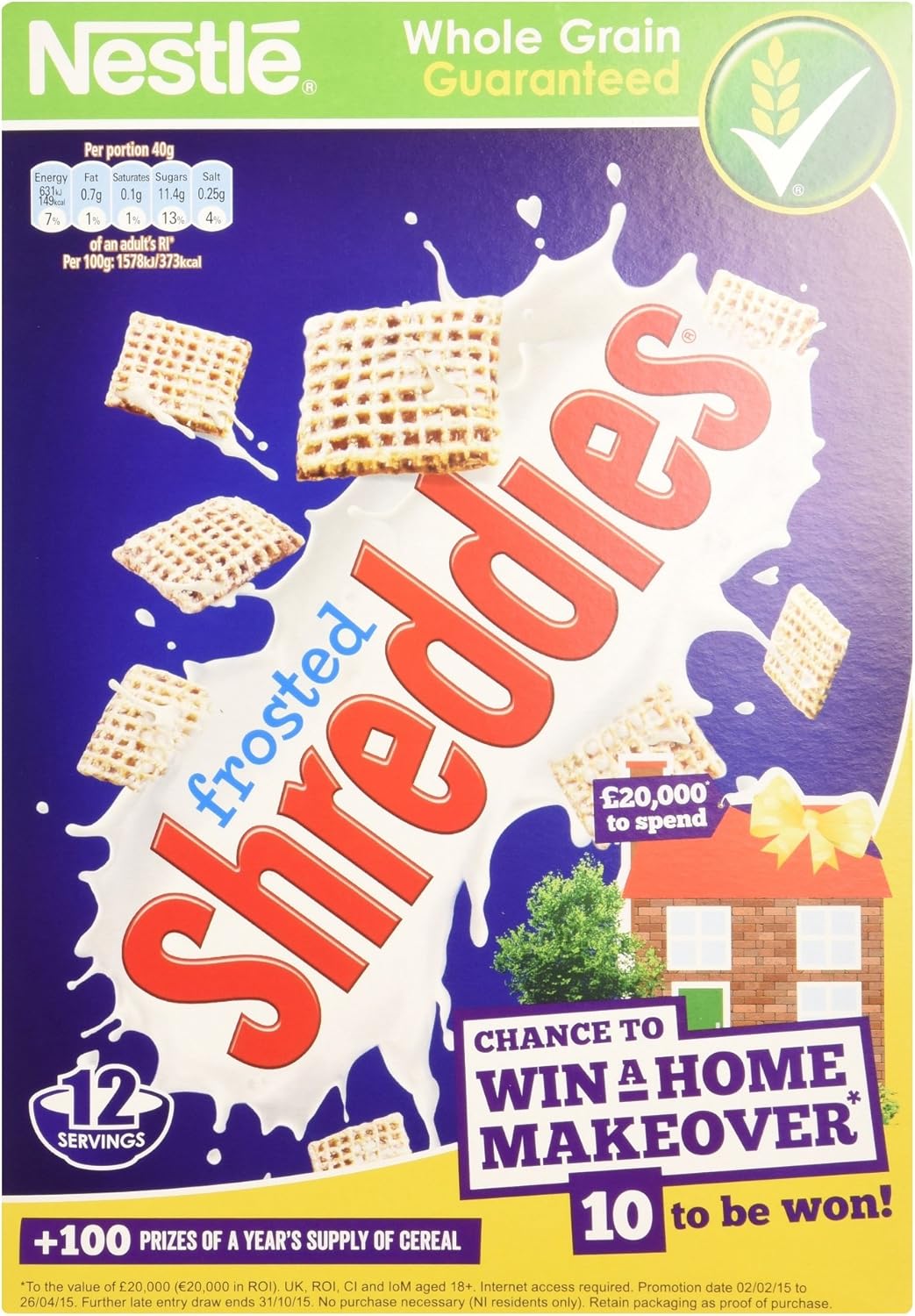Nestlé Frosted Shreddies, 500g Amazon.co.uk Grocery