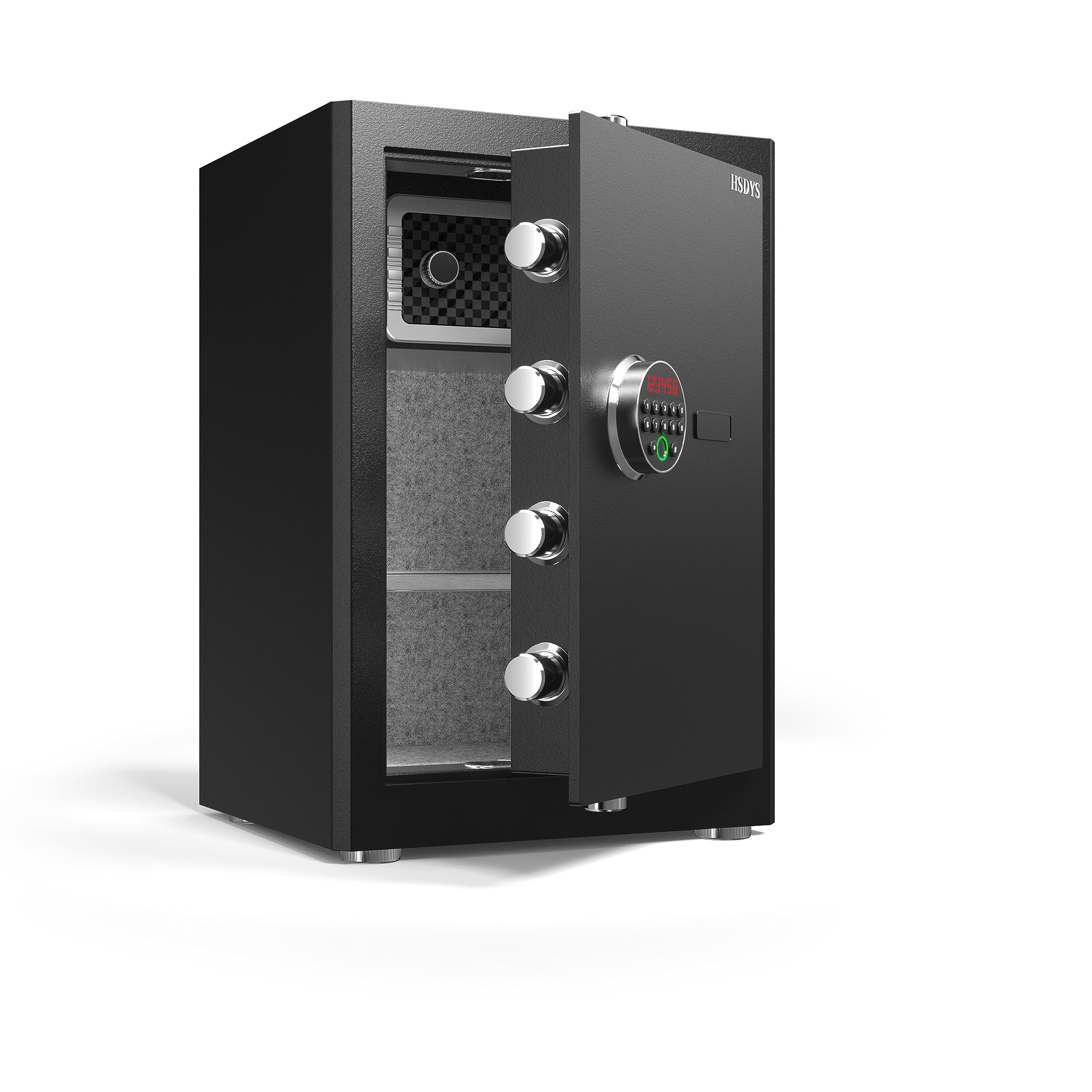 Photo 1 of HSDYS Biometric Fingerprint Safe-3.0 Cubic Feet, Home Safe Box with Digital Keypad,Security Safe and Steel Lock Box For Home,Office and Hotel