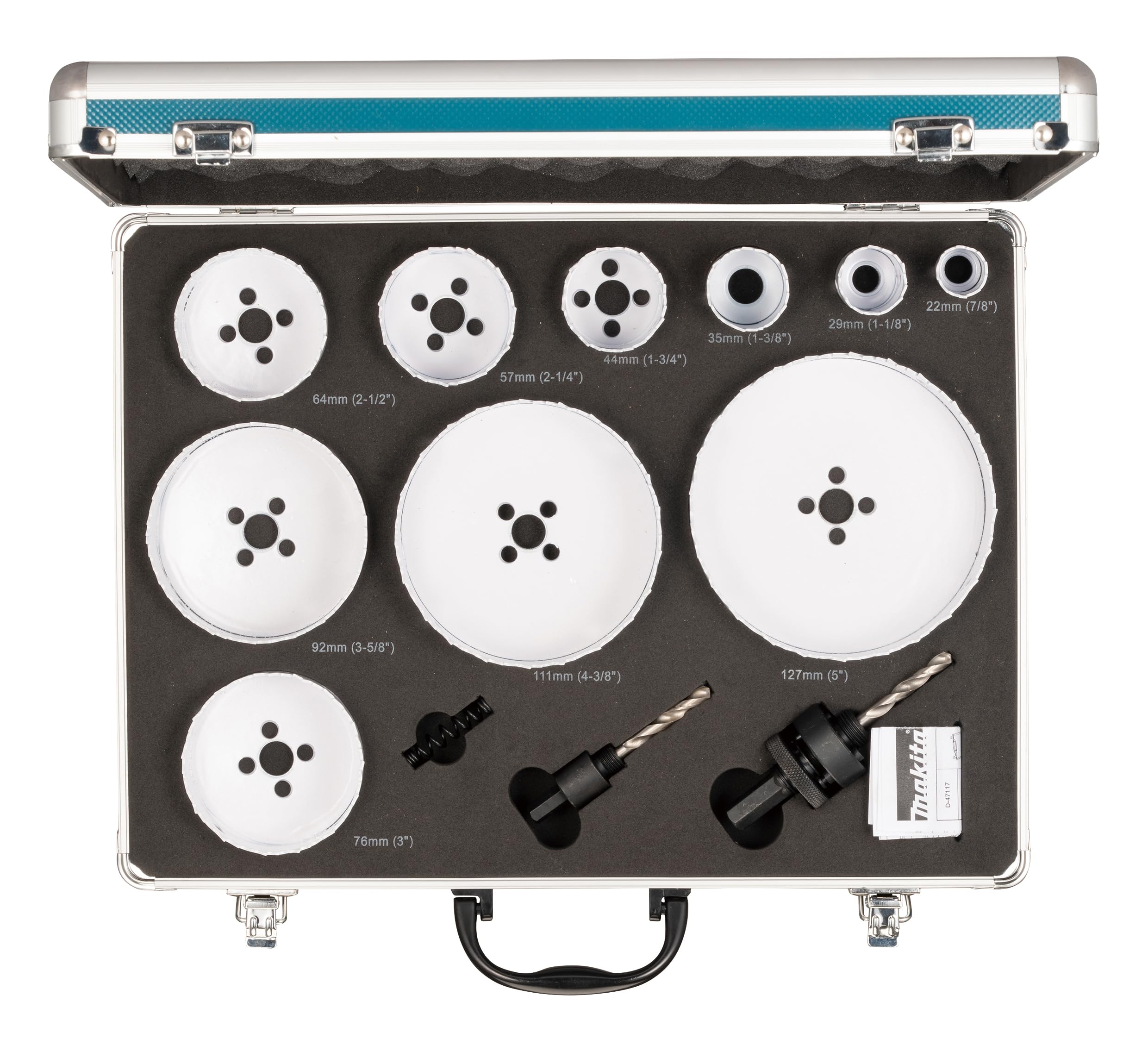 Makita D-75764 - Set di seghe a tazza BiM, 13 pezzi