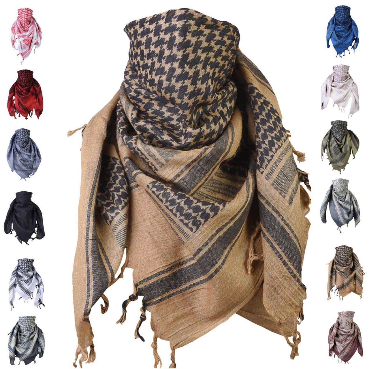 Deagleshemagh Scarf Men And Women Tactical 100 Cotton Military