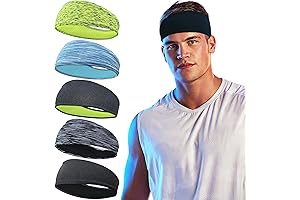 Sweat-Wicking Sports Headband for Enhanced Performance