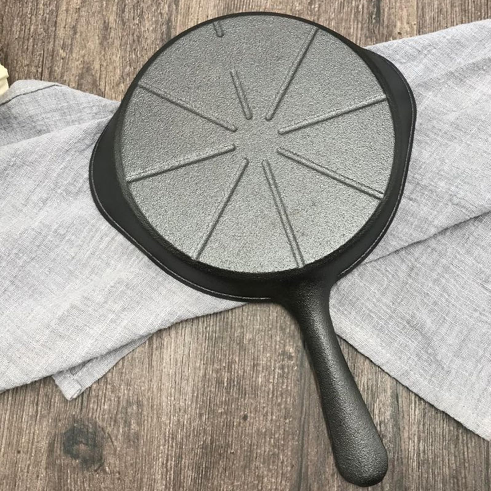 TOYANDONA Padella Mini Antiaderente per Uova e Frittata in Ghisa con Rivestimento Adatta all'Uso e Ristorativo Facile da Pulire e Resistente