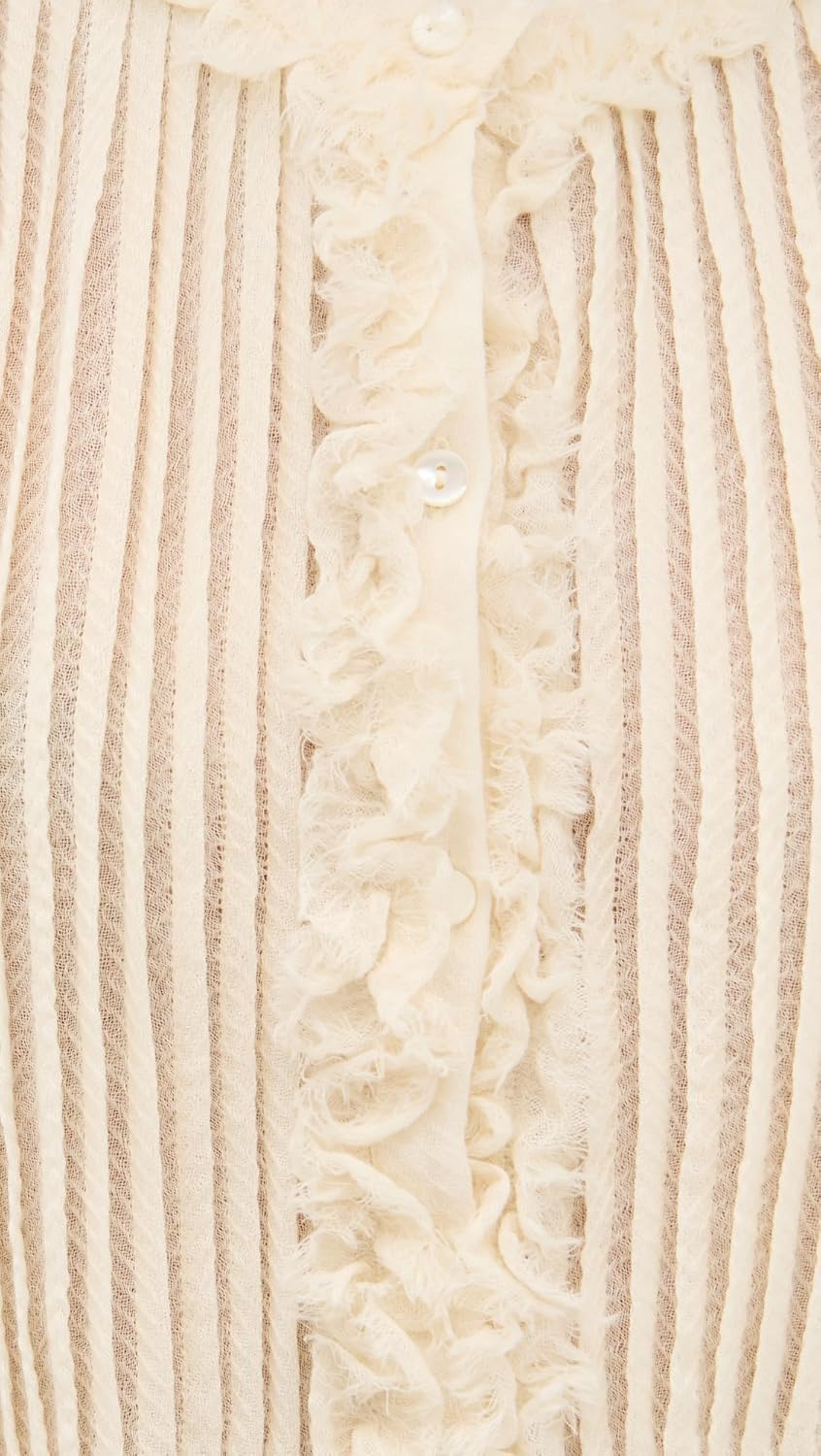 Ulla Johnson Women's Adriel Long Sleeve Tunic Blouse - Image 6