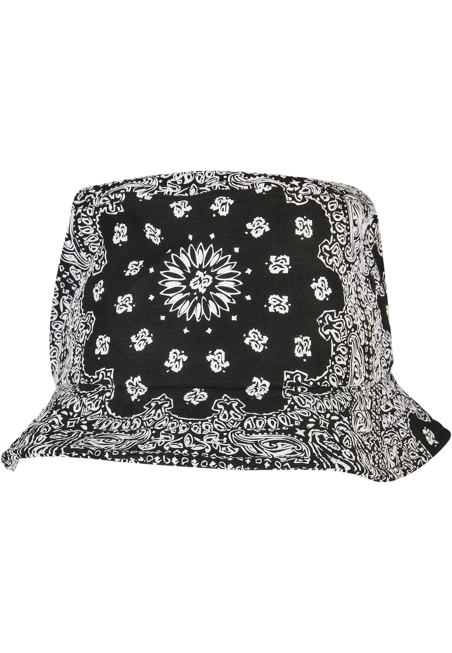 Bob Flexfit noir taille unique chapeau de soleil coton extensible - 3