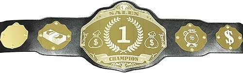 Undisputed Belts Sales Championship Belt Trophy - Banners personalizados - Texto y colores de banner personalizados - Producción de 2 días