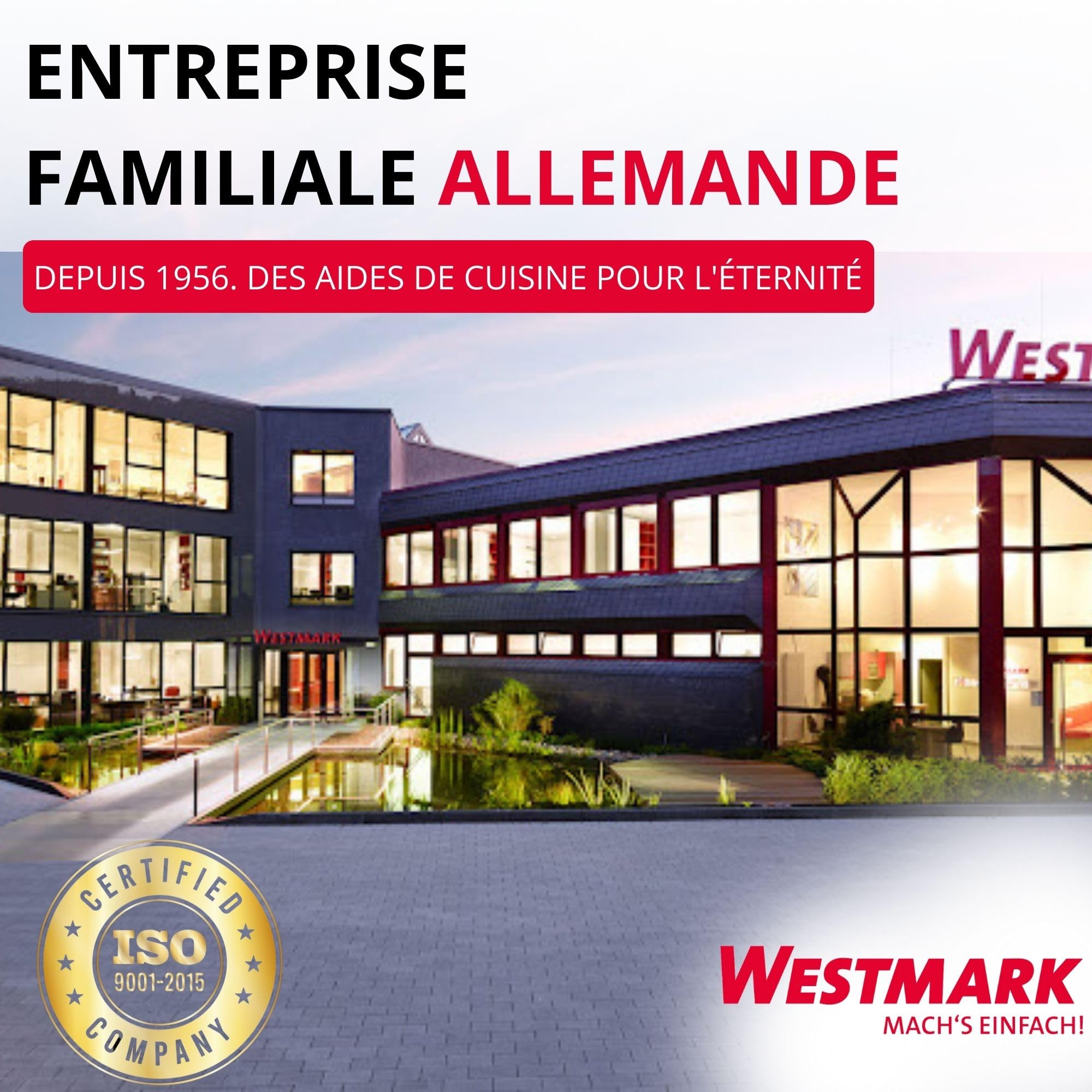 Westmark Ouvre-Bocal avec Décapsuleur 13,1cm Acier Chromé Argent