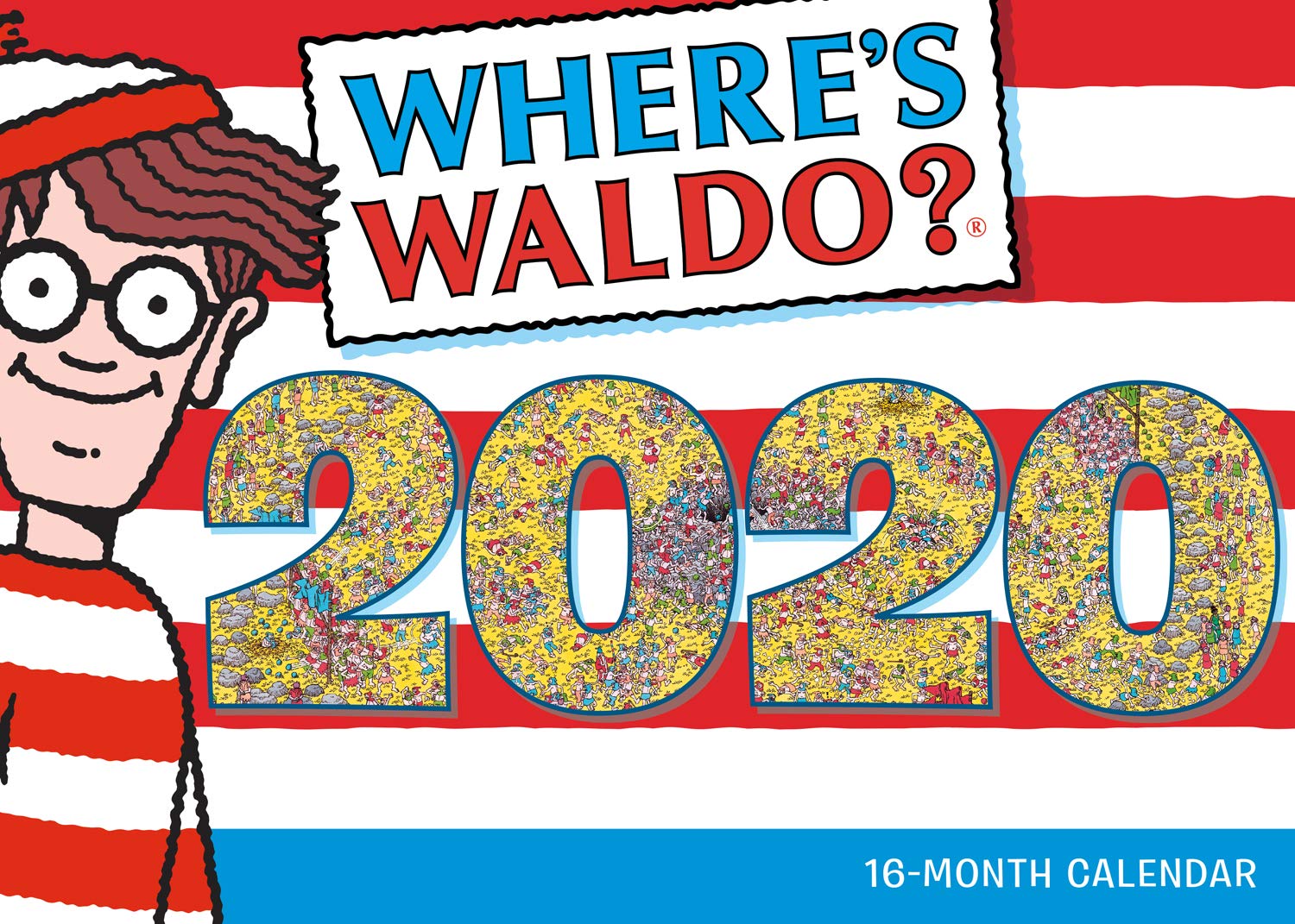 Where's Waldo? 2020 Calendar Calendar – Wall Calendar, 25 July 2019
