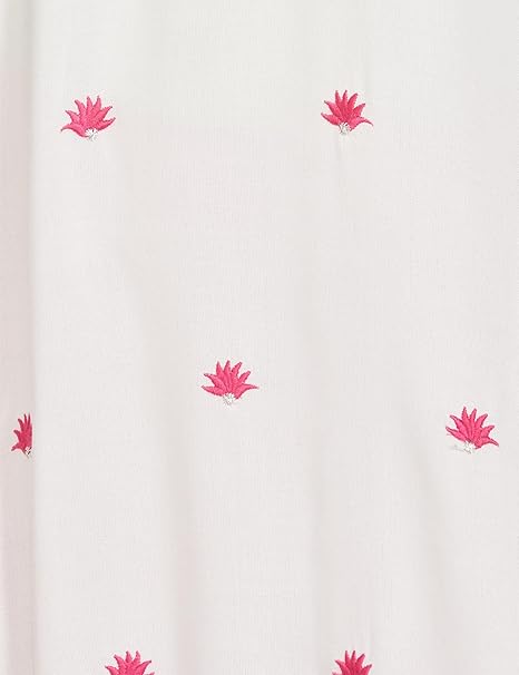 Amazon Brand - Myx Women's Embroidered Straight Fit Kurta | Available in Plus Size - Image 8