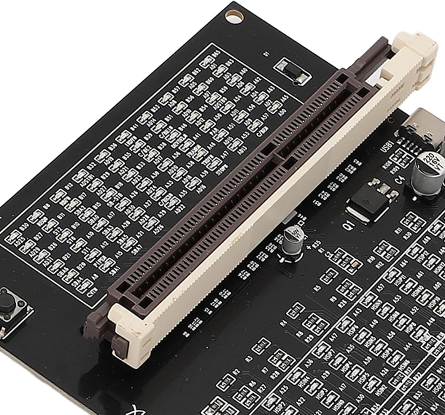 Graphics Card Diagnostic Analyzer Tester Light with AGP PCI E Purpose Display Video Graphics Card Tester for Detecting Faults