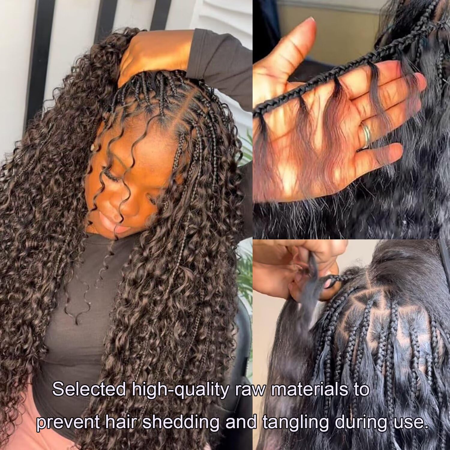 Lemoda 15A Human Braiding Hair for Boho Braids Burmese Curly Spiral Curly Ends Bulk for Daughter/Friend For Bohemian Knotless Braids 12Inch 1Bundles 100g/1Bundle No Weft Extensions