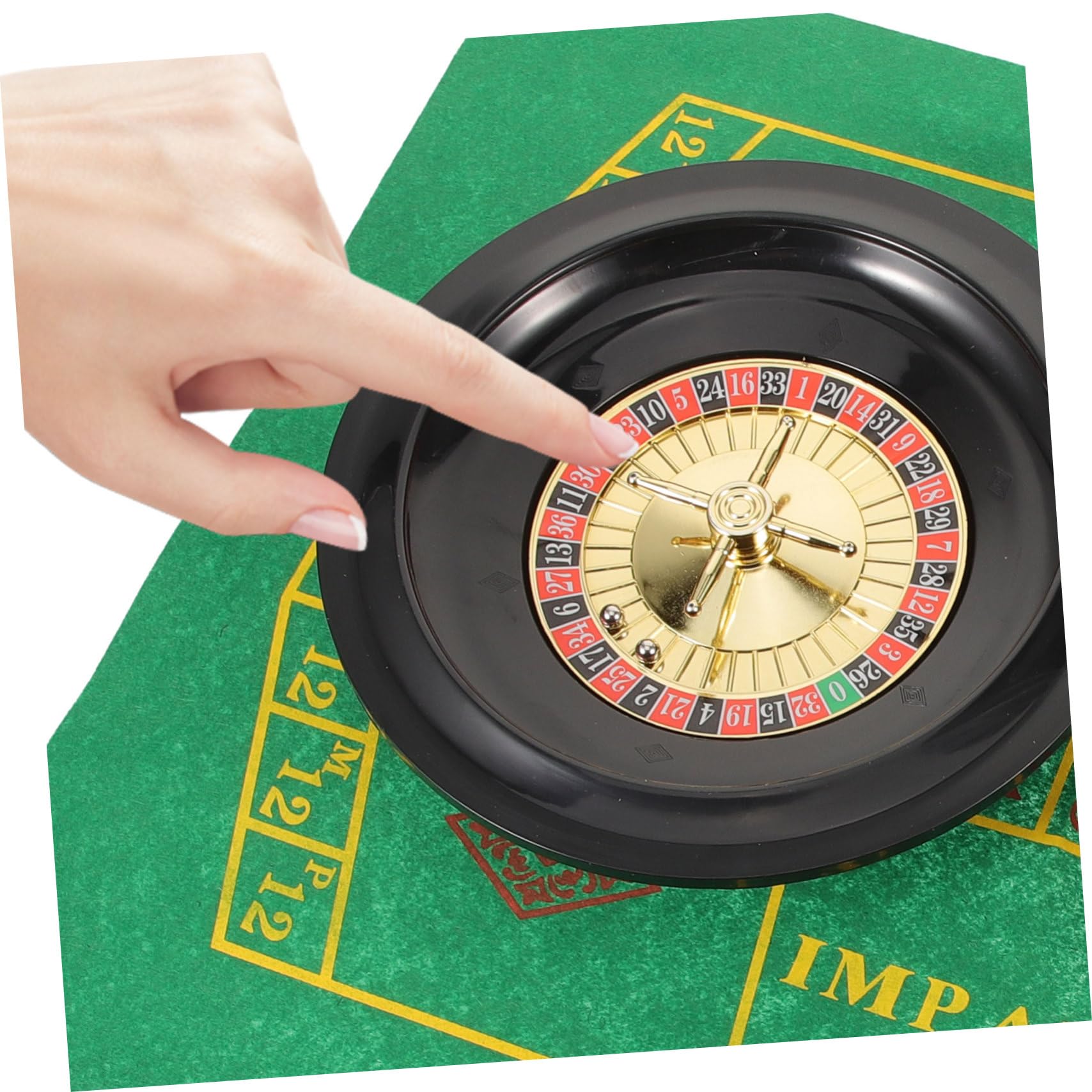 YARNOW 1 Juego Juego De Traje De Ruleta Rusa Diseño De Mesa De Juego De Rueda De Ruleta Juego De Ruleta De Fiesta Rueda De La Ruleta del Familiar Paño Rueda Giratoria