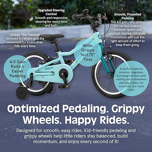 Miniatura 5 de Retrospec Koda Plus Kids Bike for Boys & Girls Ages 4-6 Years - 16" Children's Bicycle, Adjustable Seat & Handlebars