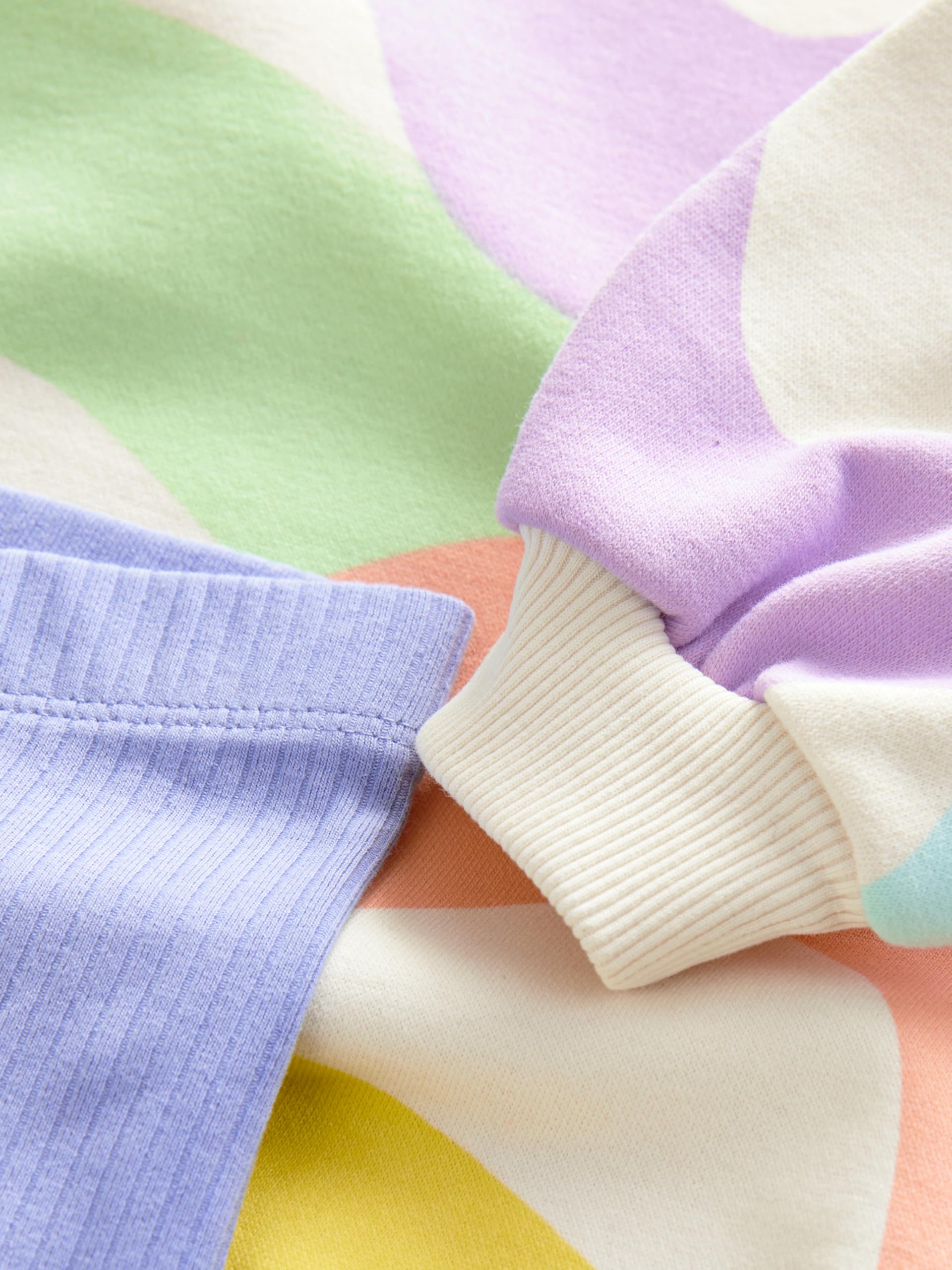 NEXT Młodsze dziewczynki Bluza i legginsy w komplecie