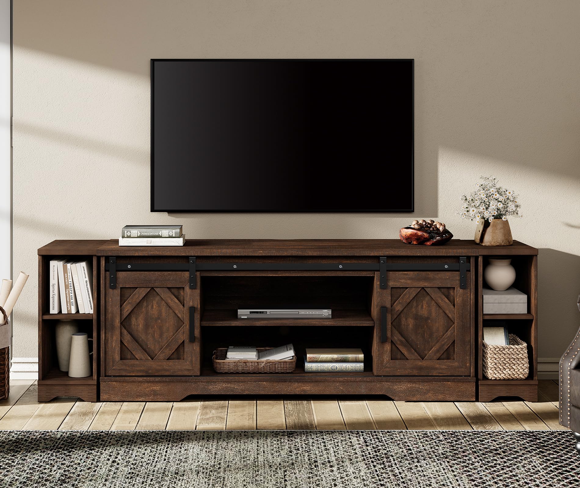 WAMPAT Farmhouse TV Stand