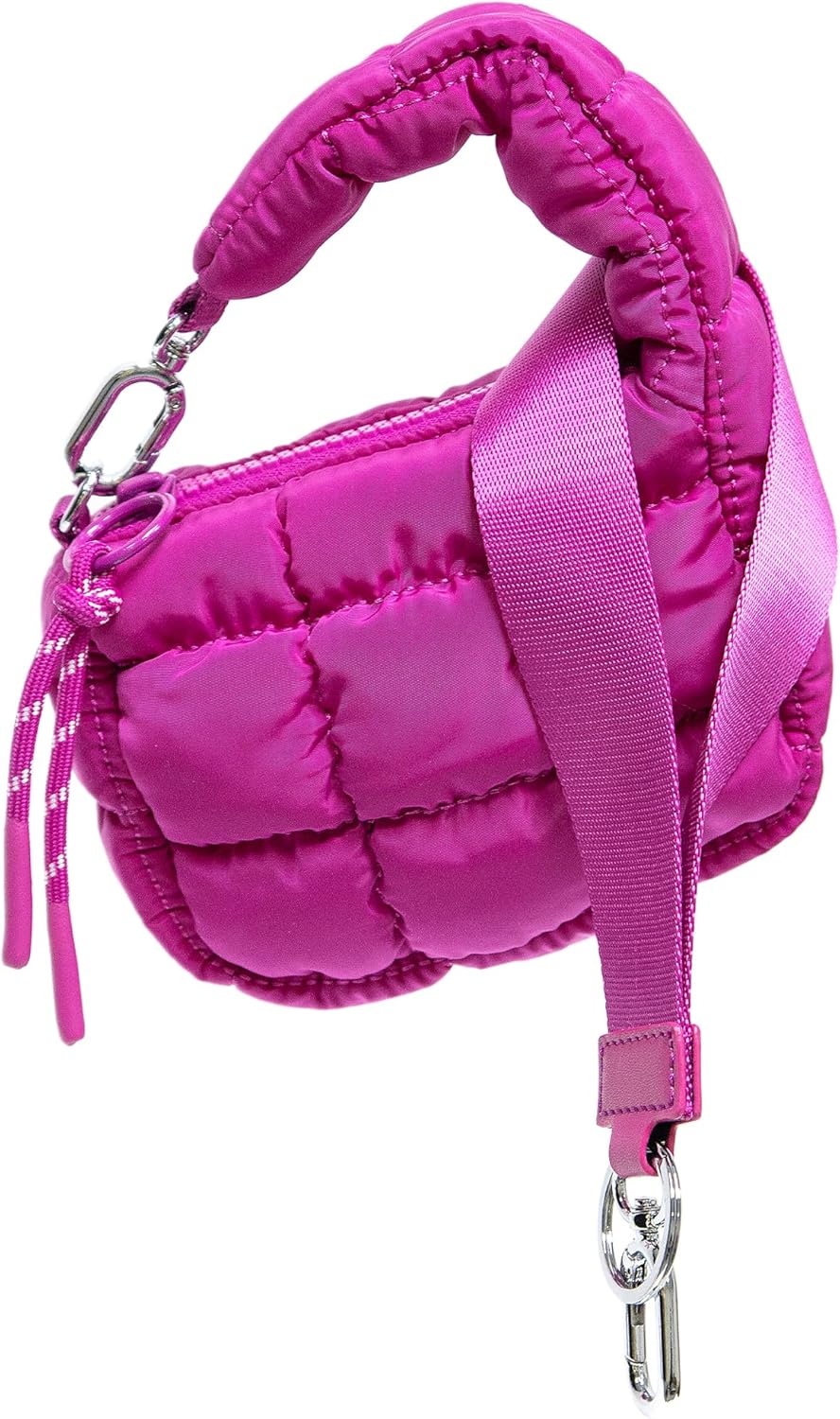 Mini Quilted Wristlet Bag for Women, Puffer Handbags,Evening Bags,Charm Lipstick Bag,Cute bag Charm for Gift | Charm Lipstick Bag, Cute bag Charm, for Gift - Image 4