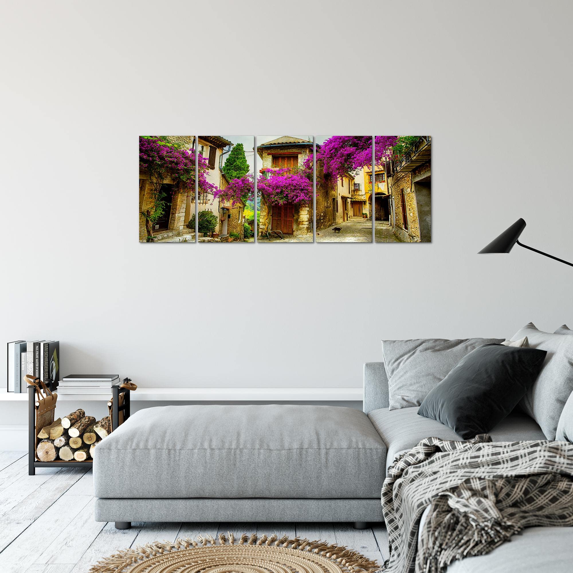 Runa Art Peinture Fleurs Toscane Impression sur Toile intissee Decoration Murale Salon Chambre 607756b