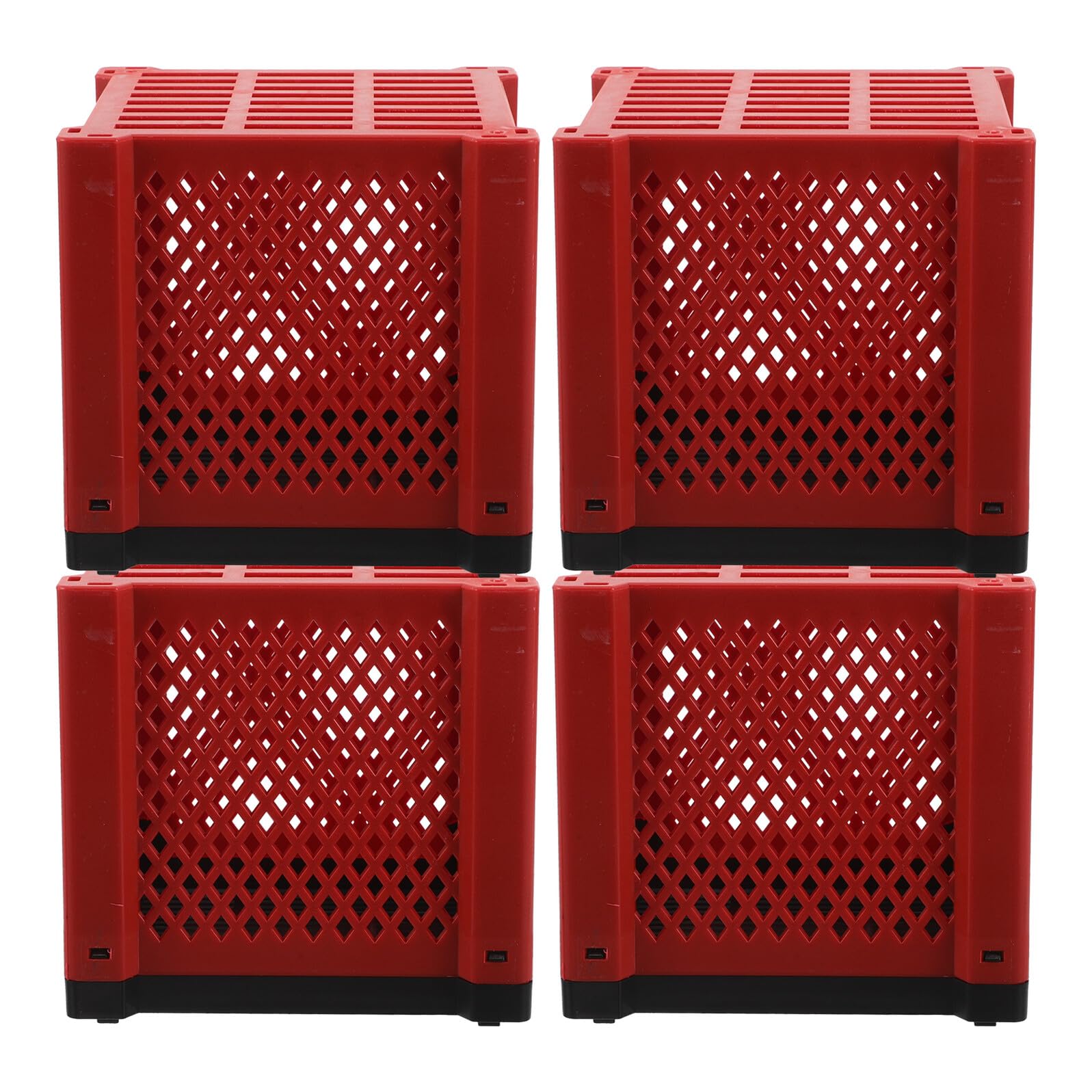 UPKOCH 4 Piezas Caja Filtro Acuario Unidades Duradera para Purificación Agua Reutilizable Compatible con Medios Filtrantes Múltiples para Peceras Estanques y Abrevaderos Equinos