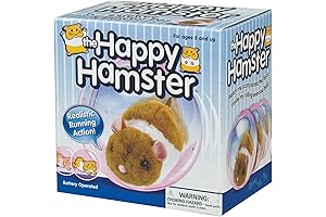 Happy Hamster in a Ball
