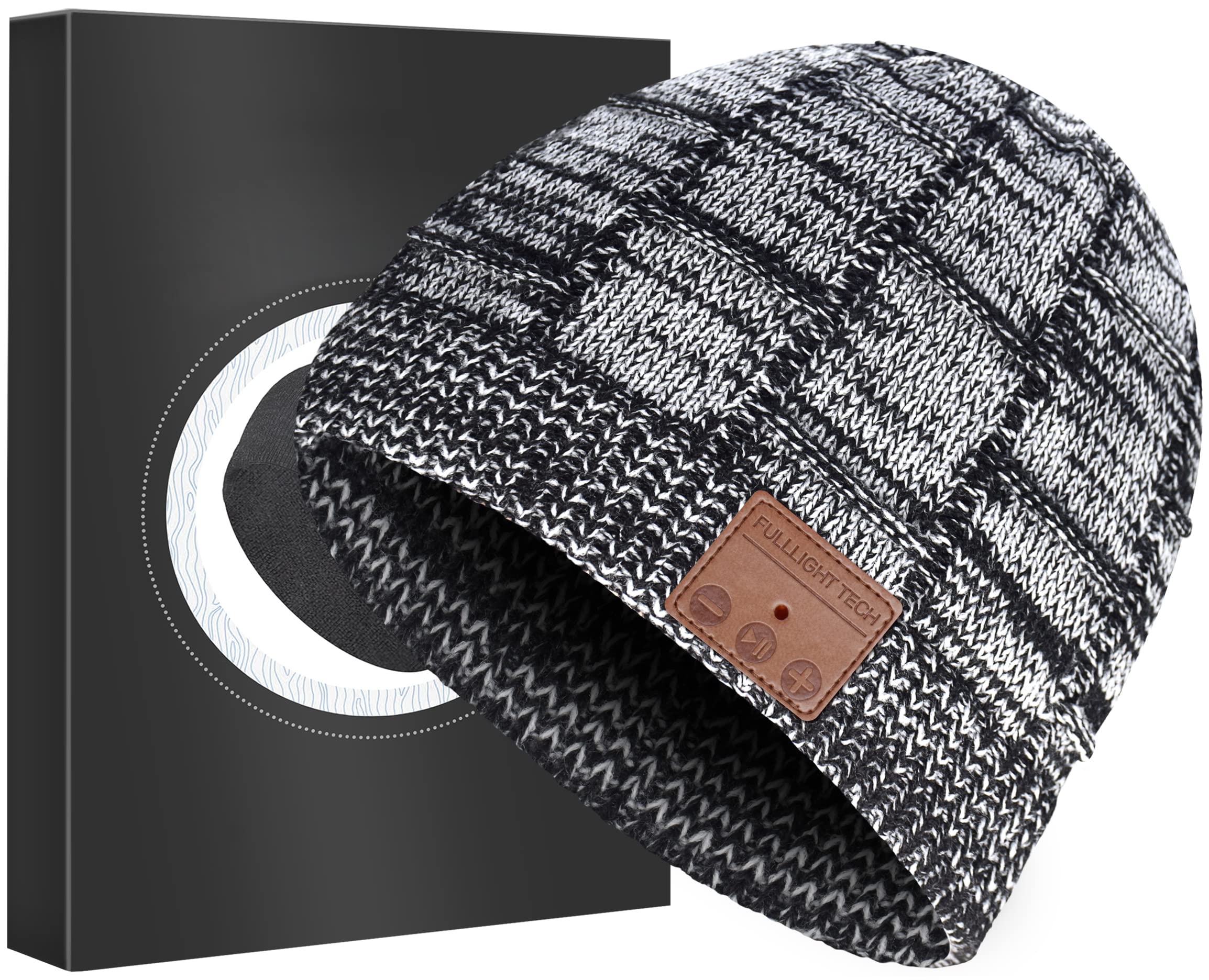 Bluetooth Beanie Hat Headphones Unique Tech Gifts Stocking Stuffer
