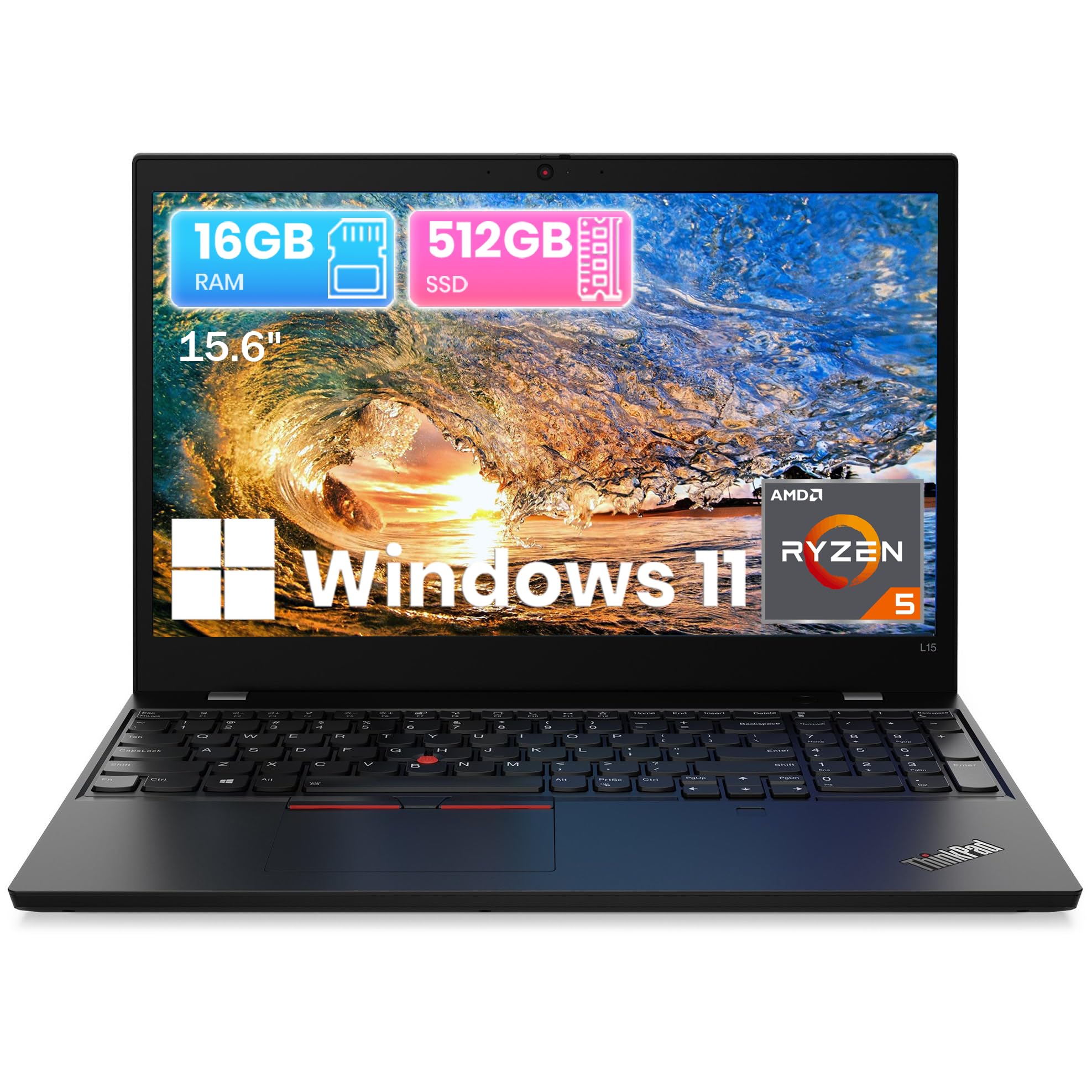 Amazon.com: Lenovo ThinkPad L15 Gen 2 Laptop 15.6in Notebook PC