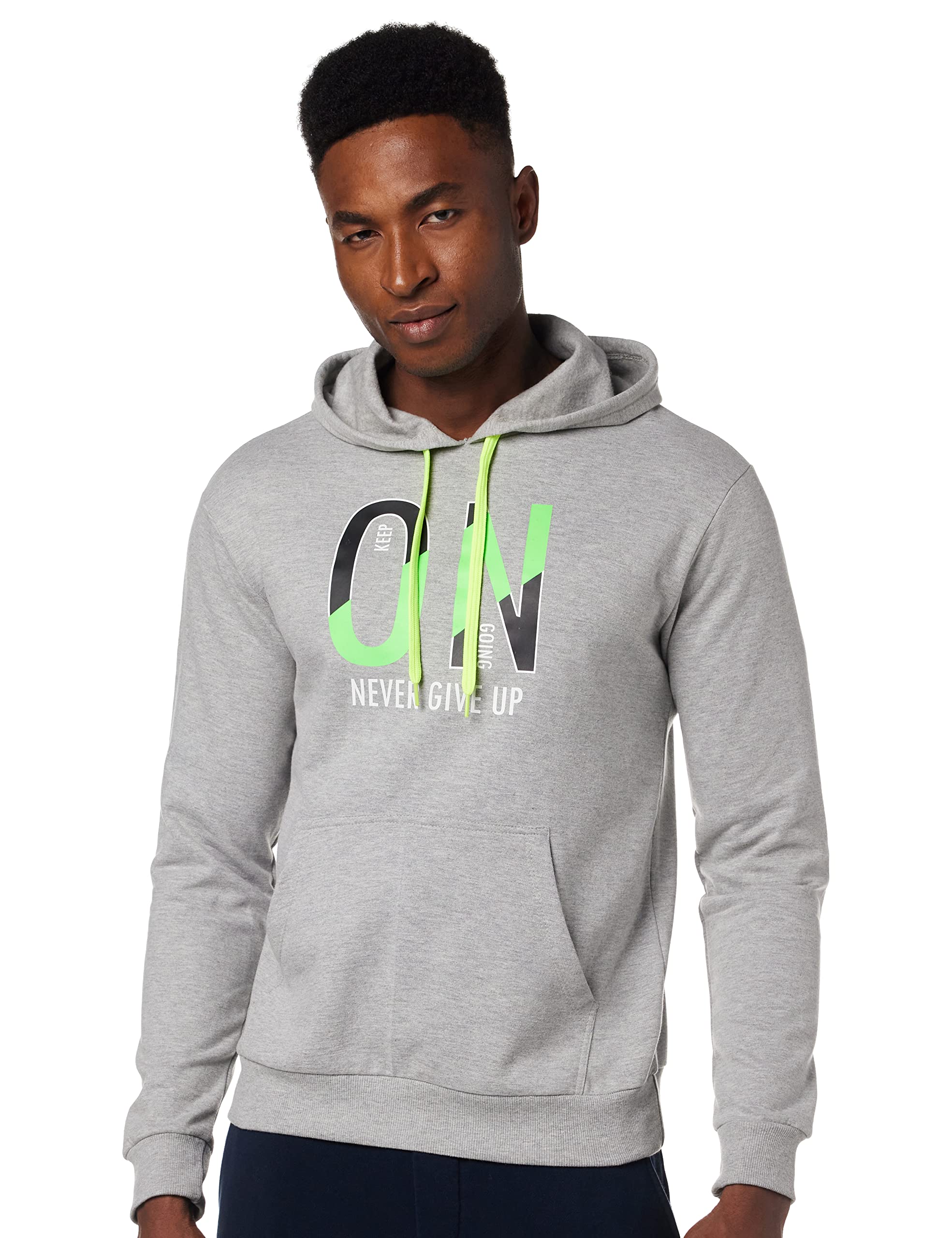 FusefitMen's PCF NEVER GIVE UP HOODIE Sweatshirt