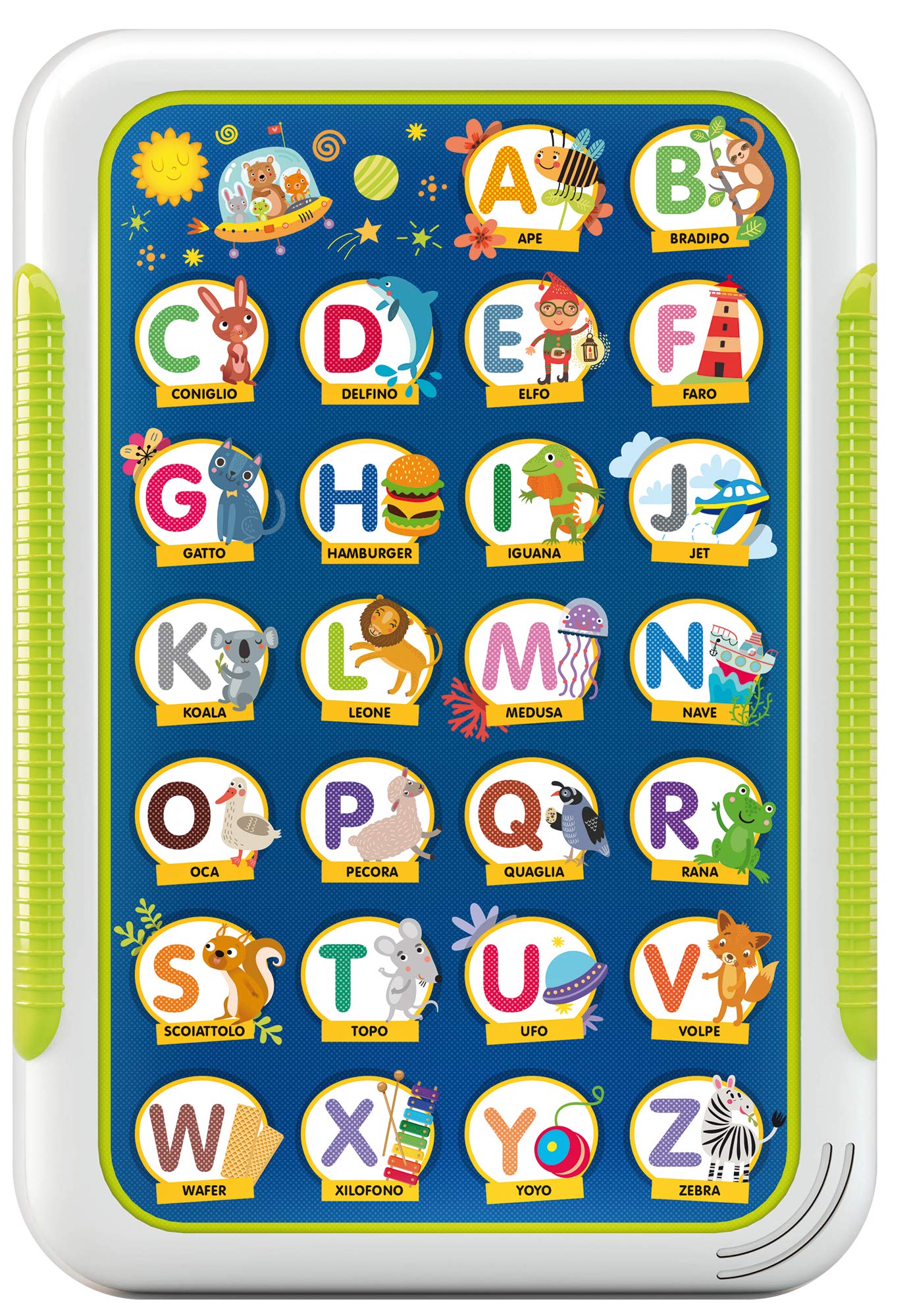 Lisciani Giochi Montessori Alfabetiere Tattile Elettronico