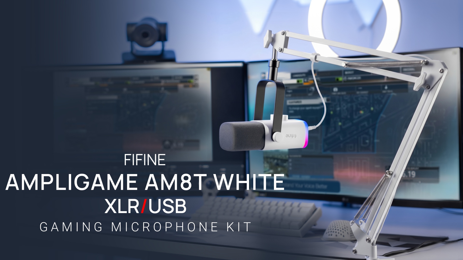 Amazon.com: FIFINE Gaming XLR/USB Microphone Kit, Streaming