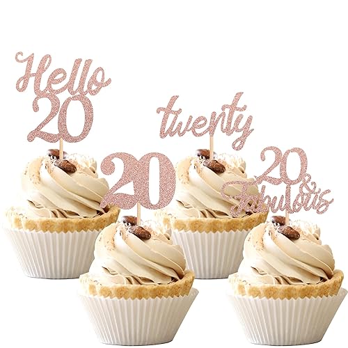 Vista 103 de 30 piezas de decoración para cupcakes de cumpleaños 15 con purpurina Hello 15 Mis membrillo quince dulces 15 dulces 15 decoración de pasteles