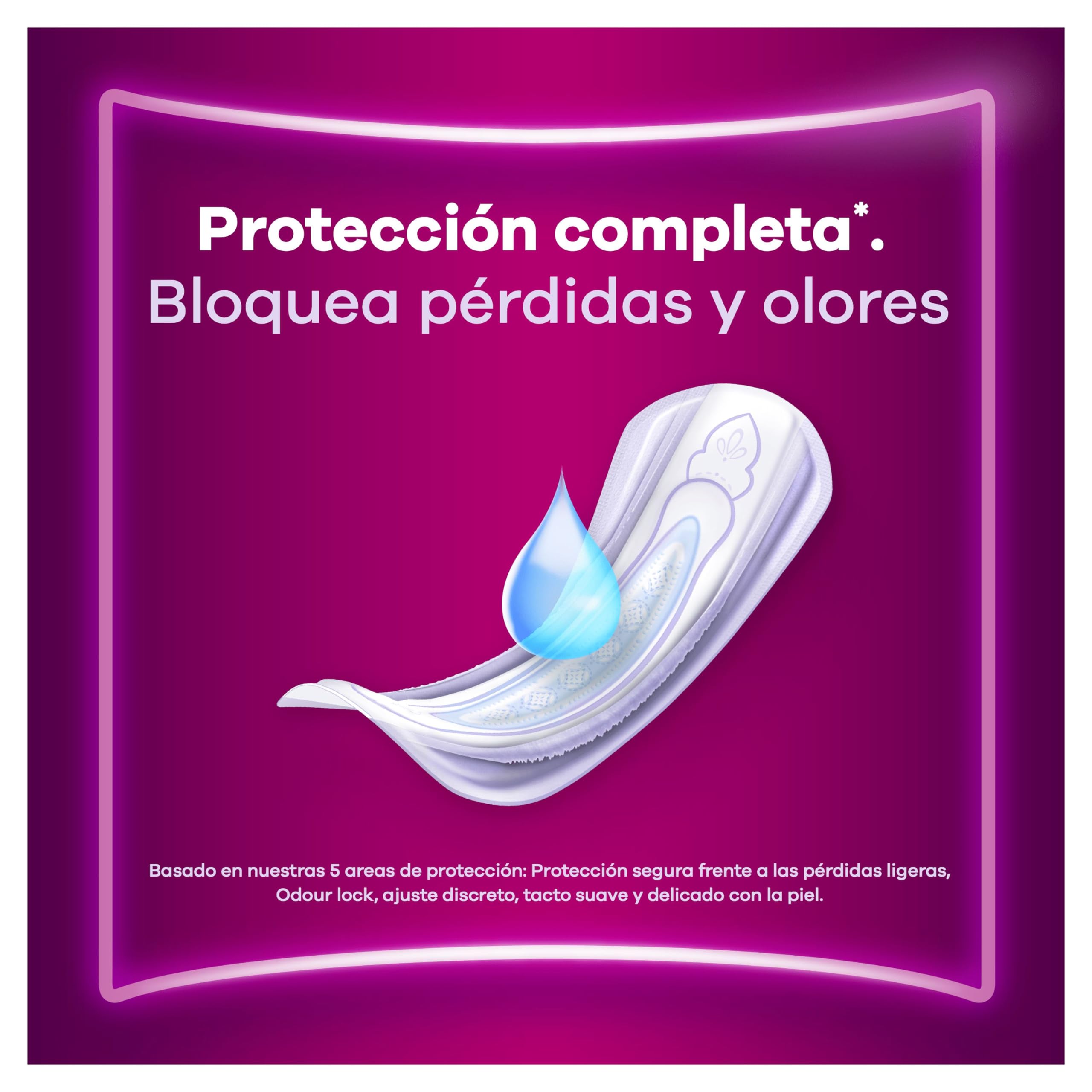 Ausonia Discreet Compresas Extra, Pack de 60,Para Pérdidas De Orina Para Mujer, Protección Completa*, Discreción Increíble — view 2