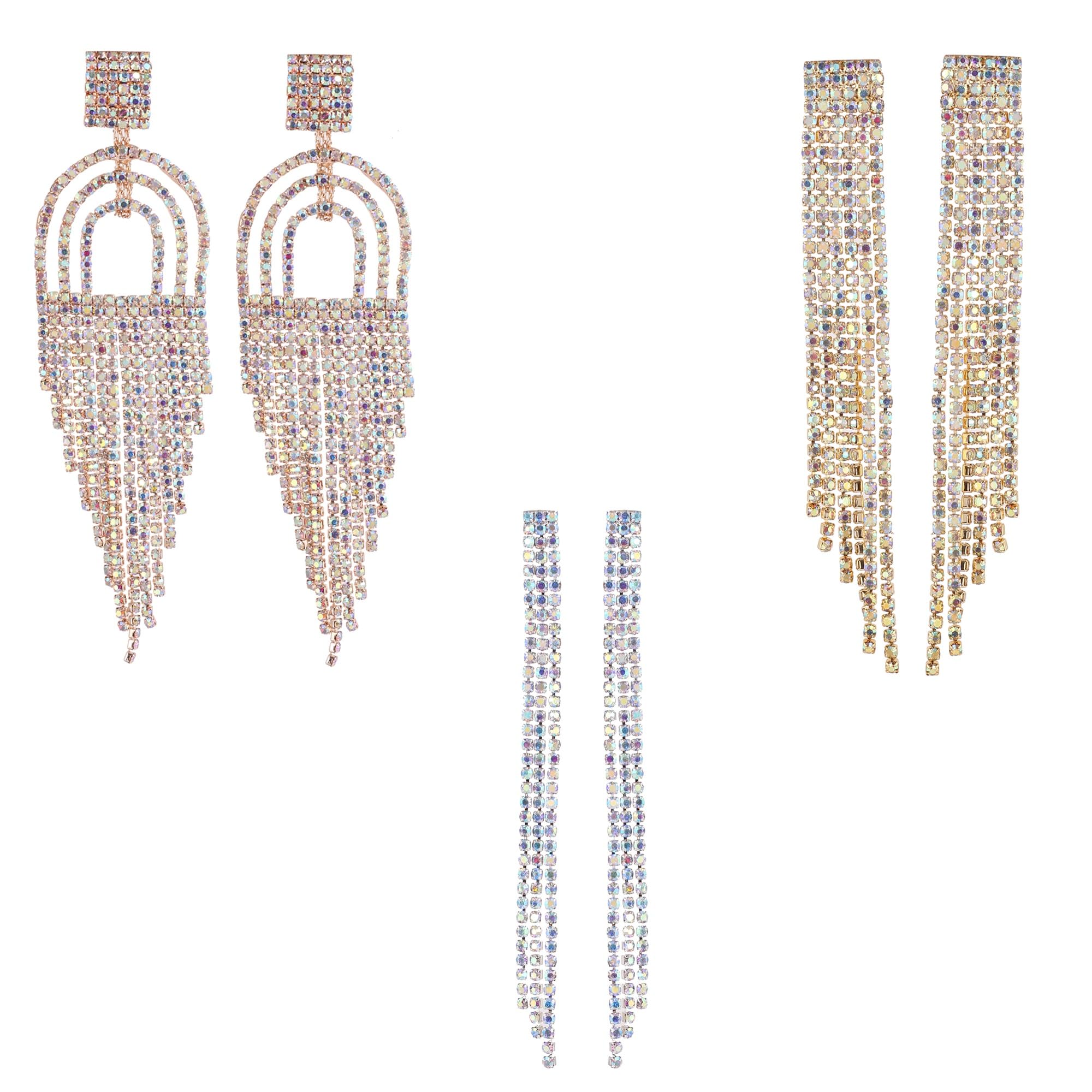 See full amazon price history chart for VAMA FASHIONS Stud Dangler Rhinestone Hanging Drop Sparkle Fringe Tassel Earring chandelier Long Earrings for Women Girls (Stylish long Earrings) (Dangling Chain Earrings Combo) VAMA FASHIONS Stud Dangler Rhinestone Hanging Drop Sparkle Fringe Tassel Earring chandelier Long Earrings for Women Girls (Stylish long Earrings) (Dangling Chain Earrings Combo) (B0D4J8Q7ZP) Amazon Price History, Amazon Price Tracker